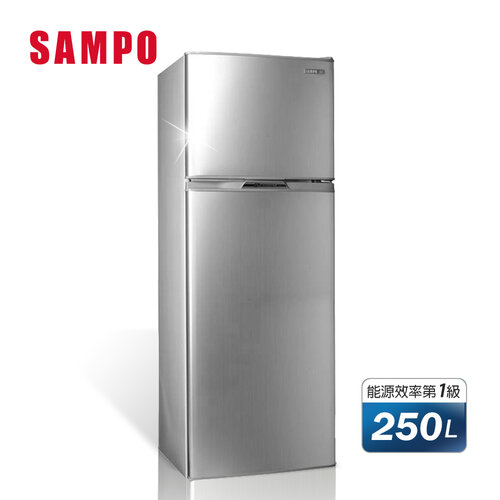 【SAMPO聲寶】250公升一級超值變頻雙門冰箱 SR-B25D(S)