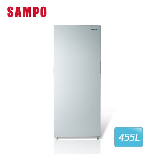 【SAMPO聲寶】455公升直立無霜冷凍櫃 SRF-455F