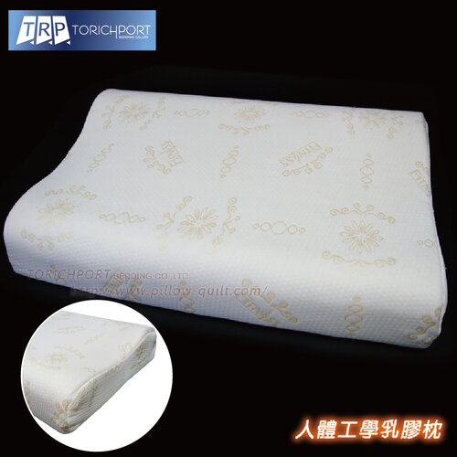 【FITNESS】人體工學乳膠枕(2顆)
