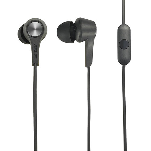 ASUS ZenEar 3.5mm 原廠入耳式線控耳機 - 黑 (密封袋裝)