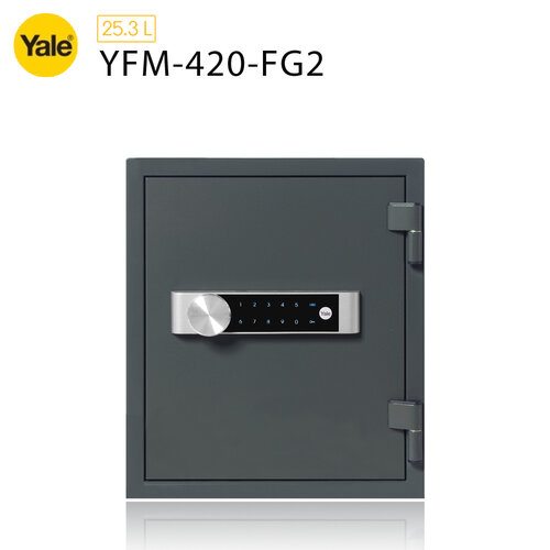 【Yale 耶魯】YFM-420-FG2 密碼觸控防火款保險箱/櫃