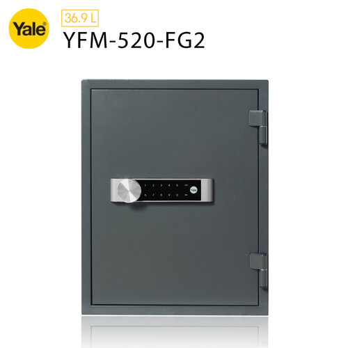 【Yale 耶魯】YFM-520-FG2 密碼觸控防火款保險箱/櫃