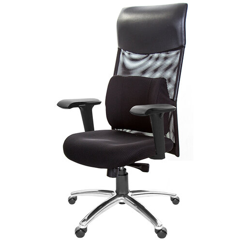 GXG 高背泡棉座 電腦椅 (4D升降扶手/鋁腳) TW-8130 LUA3