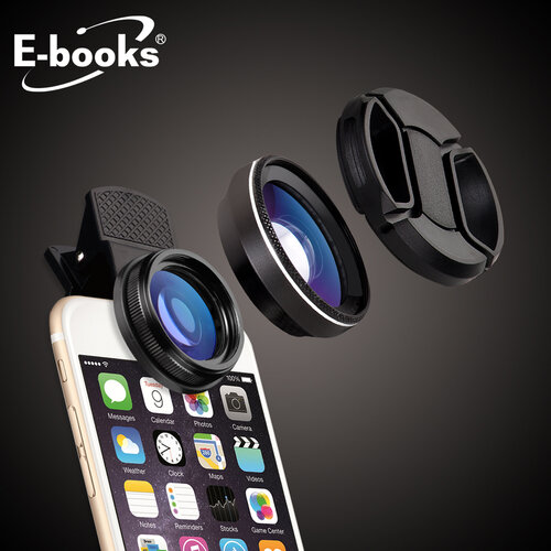 E-books N48 超大廣角0.6x專業手機鏡頭組