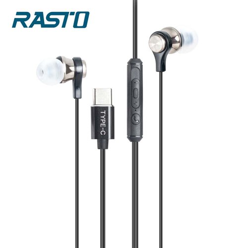 RASTO RS33 鈦金高感度Type-C磁吸入耳式耳機