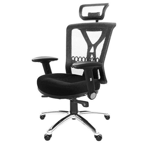 GXG 高背電腦椅 (摺疊扶手/鋁腳) TW-8095 LUA1