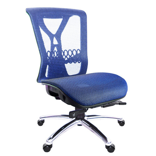 GXG 短背全網 電腦椅 (無扶手/鋁腳) TW-8094 LUNH