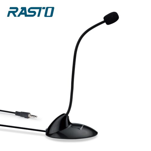 RASTO RS21 高感度桌上型360度彎管麥克風