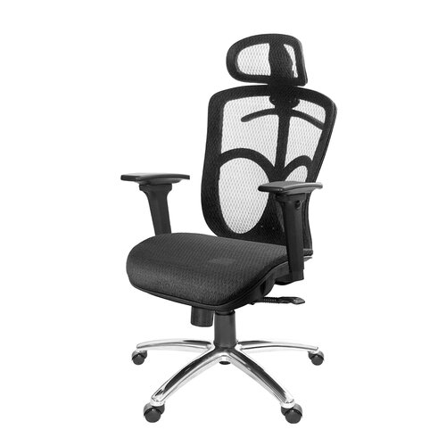 GXG 高背全網 電腦椅 (鋁腳/3D升降手) TW-091 LUA9