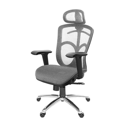 GXG 高背全網 電腦椅 (鋁腳/D升降手) TW-091 LUA3