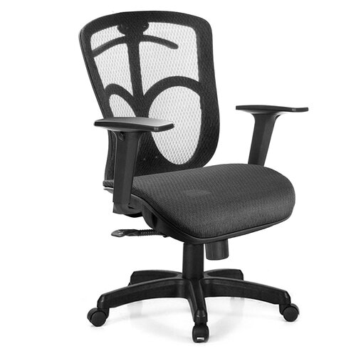 GXG 短背全網 電腦椅 (2D升降扶手) TW-091 E2
