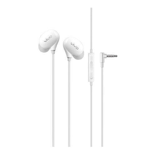 VIVO 原廠 XE900 HiFi音質入耳式 3.5mm L型插頭耳機 白 (盒裝)