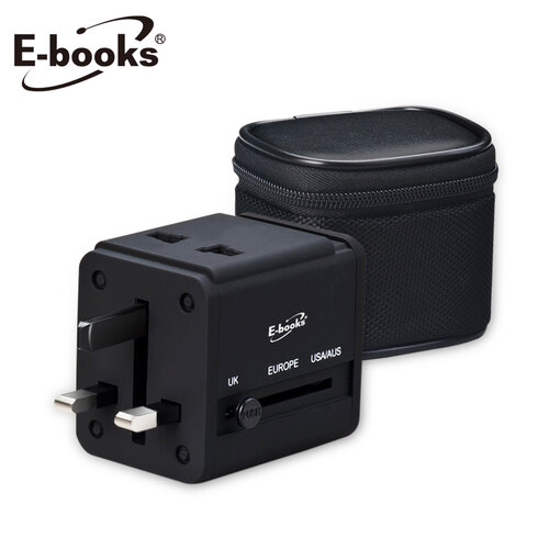 E-books B27雙孔USB充電器轉接頭