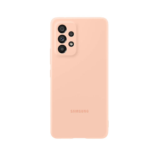 SAMSUNG Galaxy A53 5G 原廠矽膠薄型背蓋 粉桃色 (EF-PA536T)