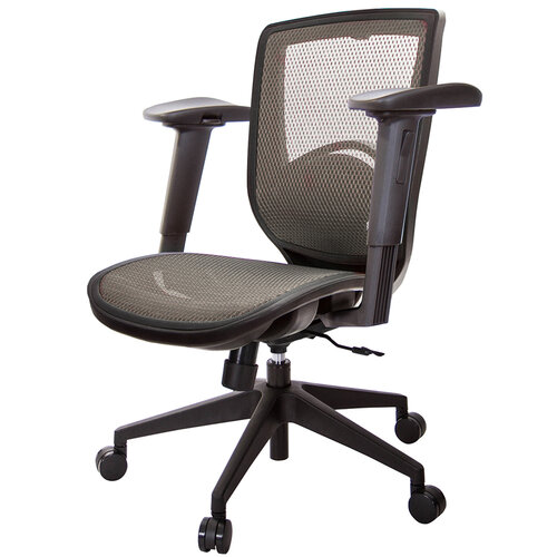 GXG 短背全網 電腦椅 (2D後靠滑面扶手) TW-81X6 E2JM