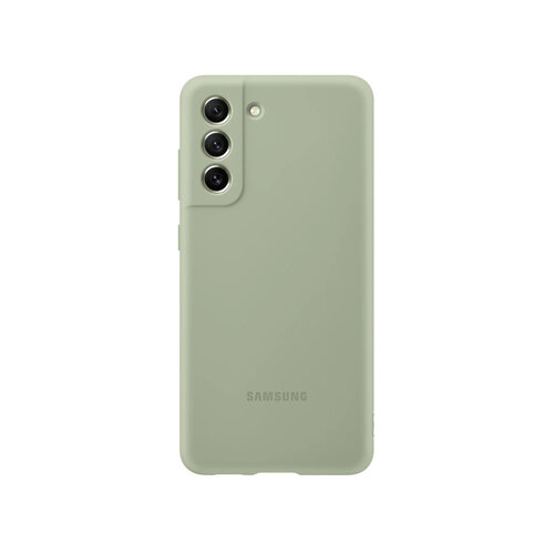 SAMSUNG Galaxy S21 FE 5G 原廠矽膠薄型背蓋 橄欖綠