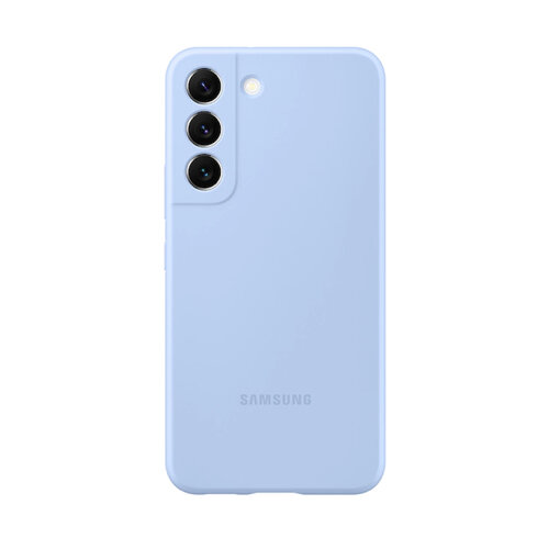 SAMSUNG Galaxy S22 5G 原廠矽膠薄型背蓋 天空藍