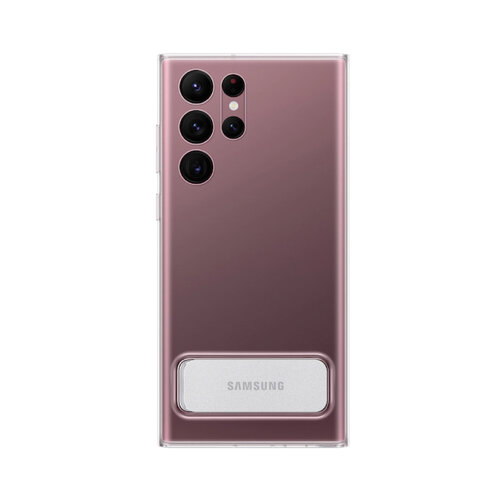 SAMSUNG Galaxy S22 Ultra 5G 原廠透明立架式背蓋