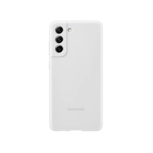 SAMSUNG Galaxy S21 FE 5G 原廠矽膠薄型背蓋 白