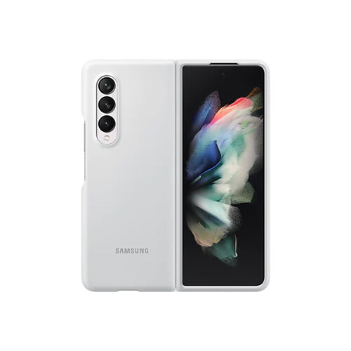 SAMSUNG Galaxy Z Fold3 5G 原廠矽膠薄型背蓋 白