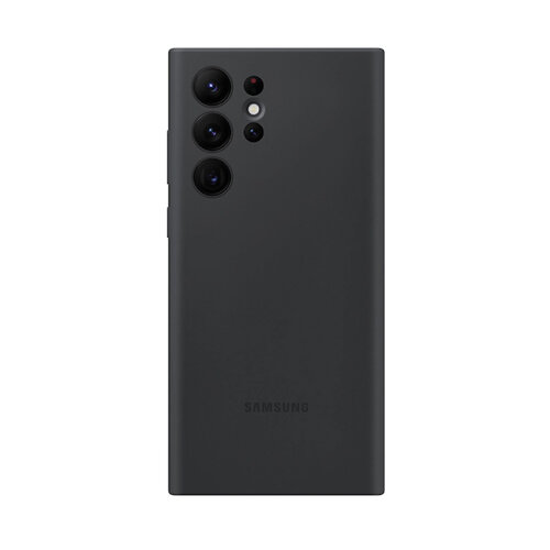 SAMSUNG Galaxy S22 Ultra 5G 原廠矽膠薄型背蓋 黑