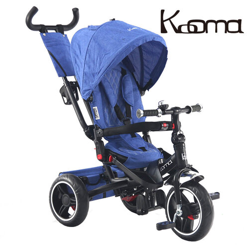 KOOMA 7in1 漸進式兒童三輪車-牛仔藍