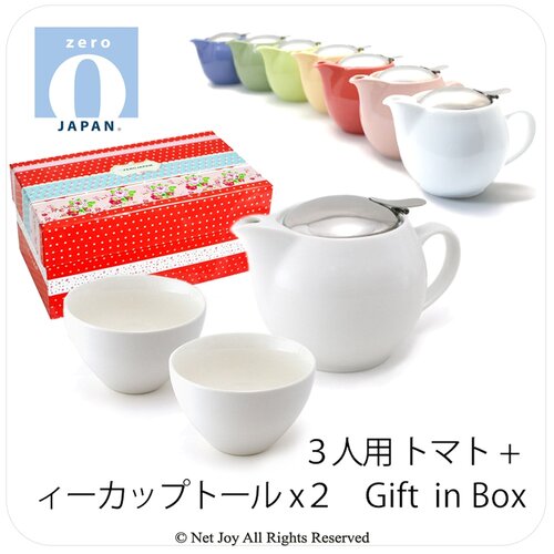 ZERO JAPAN 典藏陶瓷一壺兩杯超值禮盒組 多色可選