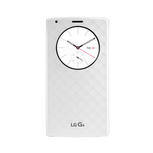 LG G4 H815 原廠圓形視窗感應式皮套 白 (公司貨) CFV-100