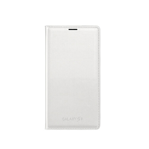 SAMSUNG GALAXY S5 G900 書本式皮套 白 (贈保護貼)