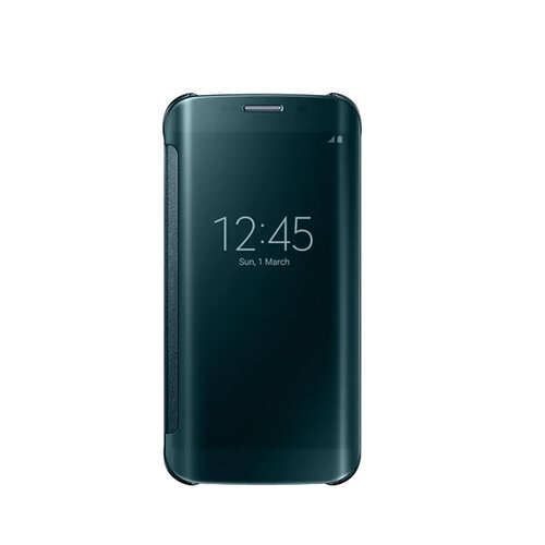 Samsung Galaxy S6 edge Clear View 原廠感應皮套 綠
