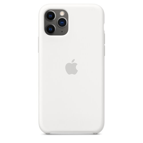 Apple 原廠 iPhone 11 Pro Silicone Case 矽膠保護殼 白 (台灣公司貨)