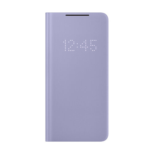 SAMSUNG Galaxy S21+ 5G 原廠LED皮革翻頁式皮套 紫 (台灣公司貨)