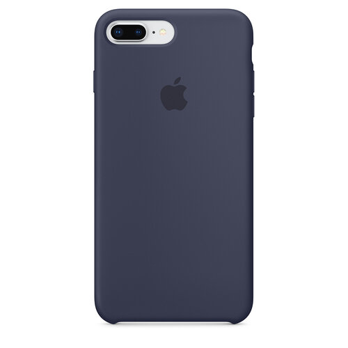 Apple 原廠 iPhone 8 Plus / 7 Plus Silicone Case 矽膠保護殼 午夜藍 (台灣公司貨)