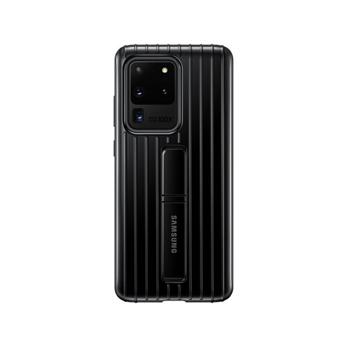 SAMSUNG Galaxy S20 Ultra 原廠立架式保護皮套 黑 (台灣公司貨)