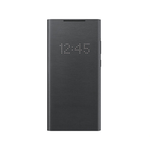 SAMSUNG Galaxy Note20 原廠LED皮革翻頁式皮套 黑 (原廠盒裝)