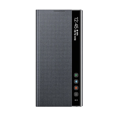 SAMSUNG GALAXY Note10 Clear View 原廠全透視感應皮套 黑 (公司貨-盒裝)