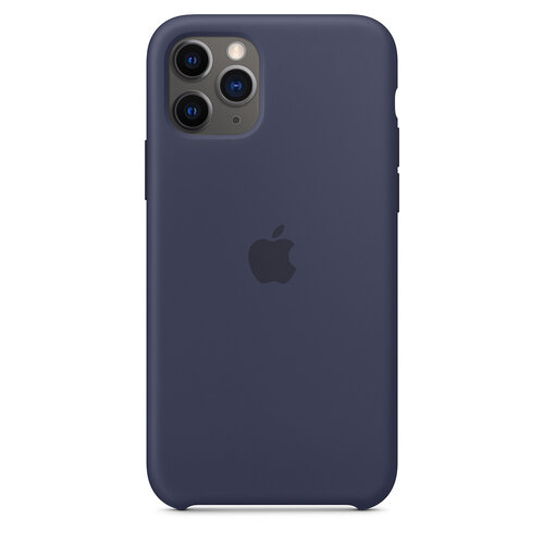Apple 原廠 iPhone 11 Pro Silicone Case 矽膠保護殼 午夜藍 (台灣公司貨)