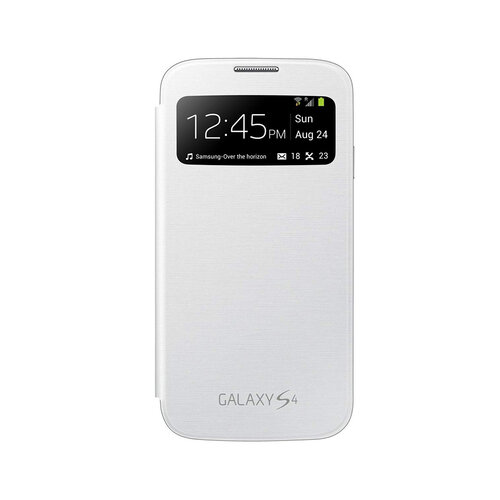 SAMSUNG GALAXY S4 S VIEW 原廠透視感應皮套 白 (盒裝)