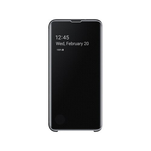 SAMSUNG Galaxy S10e Clear View 原廠全透視感應皮套 黑 (台灣公司貨)