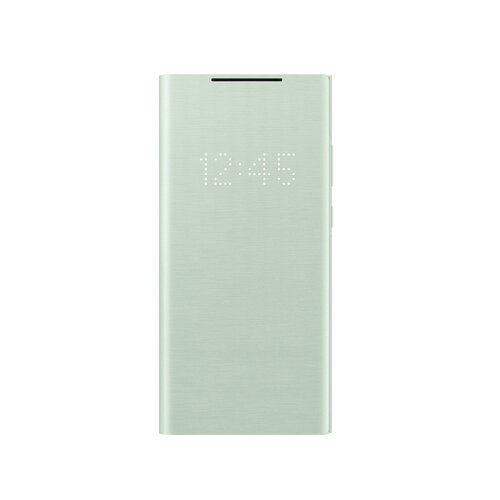 SAMSUNG Galaxy Note20 原廠LED皮革翻頁式皮套 綠 (原廠盒裝)