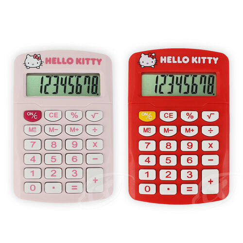 【E-MORE】Sanrio迷你系列-Hello Kitty 8位數計算機 KT-8