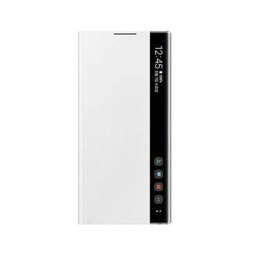 SAMSUNG GALAXY Note10 Clear View 原廠全透視感應皮套 白 (公司貨-盒裝)