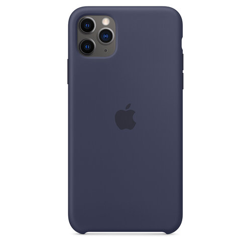 Apple 原廠 iPhone 11 Pro Max Silicone Case 矽膠保護殼 藍 (台灣公司貨)