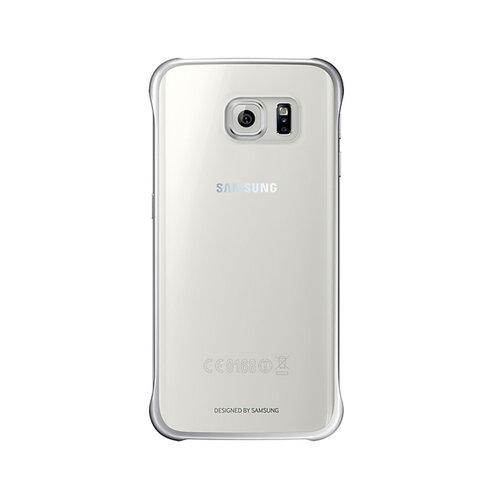 Samsung Galaxy S6 edge 原廠輕薄防護背蓋 銀 (贈S6 Edge全幅保護貼)