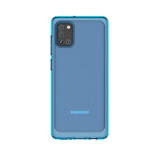 SAMSUNG Galaxy A31 TPU 原廠炫彩背蓋 藍 (台灣公司貨)