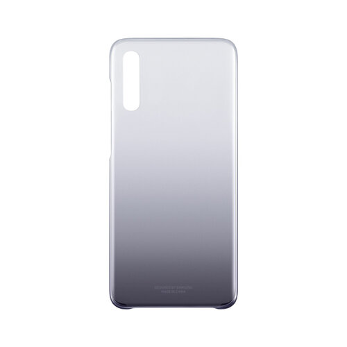 SAMSUNG Galaxy A70 原廠漸層透明背蓋 黑 (台灣公司貨)