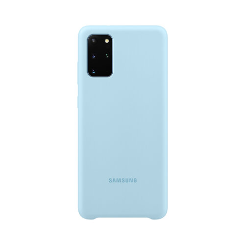 SAMSUNG Galaxy S20+ 原廠薄型背蓋-淺藍 (矽膠材質) 台灣公司貨