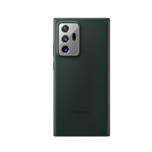 SAMSUNG Galaxy Note20 Ultra 原廠皮革背蓋 綠 (公司貨-盒裝)