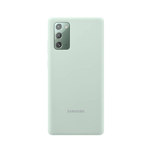 SAMSUNG Galaxy Note20 原廠薄型背蓋 綠 (矽膠材質) 公司貨