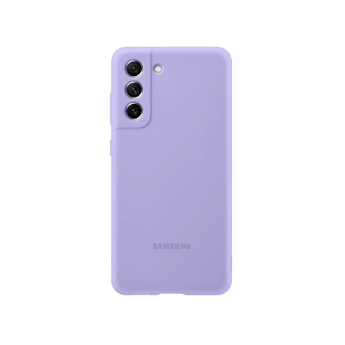 SAMSUNG Galaxy S21 FE 5G 原廠矽膠薄型背蓋 薰衣草紫